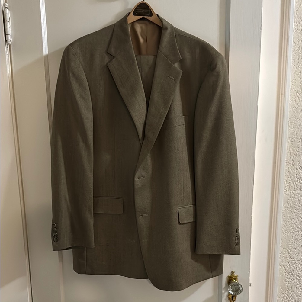 Men's Classic Tan Suit